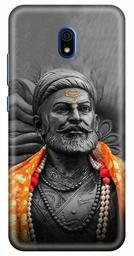 Amazon Brand - Solimo Designer Shivaji 3D Printed Hard Back Case Mobile Cover for Xiaomi Redmi 8A