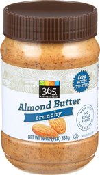 365 Everyday Value, Crunchy Almond Butter, 16 oz