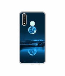 Amazon Brand - Solimo Designer Moon Pattern Print UV Printed Soft Back Case Mobile Cover for Vivo Y19