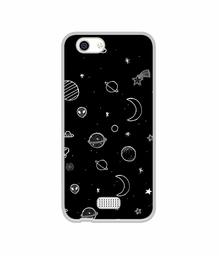 Amazon Brand - Solimo Designer Solar System UV Printed Soft Back Case Mobile Cover for Lyf C451