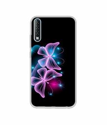 Amazon Brand - Solimo Designer Butterflies Neon Light UV Printed Soft Back Case Mobile Cover for Tecno Phantom 9