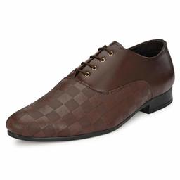 Centrino Men's S5550 Brown Formal Shoes-7 UK (41 EU) (8 US) (S5550-01)