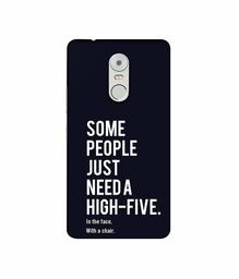 Amazon Brand - Solimo Designer High-Five 3D Printed Hard Back Case Mobile Cover for Lenovo K6 Note