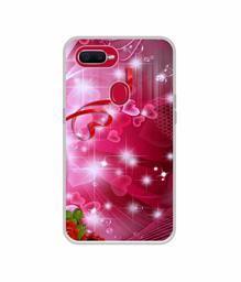 Amazon Brand - Solimo Designer Love UV Printed Soft Back Case Mobile Cover for Oppo F9 Pro