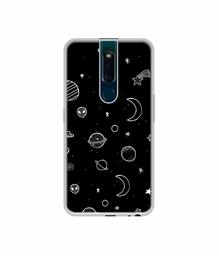 Amazon Brand - Solimo Designer Solar System UV Printed Soft Back Case Mobile Cover for Oppo F11 Pro