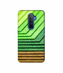 Amazon Brand - Solimo Designer Green Shad Texture 3D Printed Hard Back Case Mobile Cover for Oppo Reno Ace/Realme X2 Pro