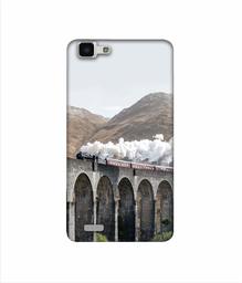 Amazon Brand - Solimo Designer Steam Train 3D Printed Hard Back Case Mobile Cover for Vivo Y27L