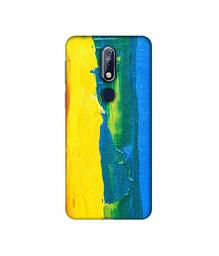 Amazon Brand - Solimo Designer Multicolor Line Color On Canvas 3D Printed Hard Back Case Mobile Cover for Nokia 7.1