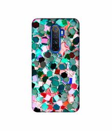 Amazon Brand - Solimo Designer Multicolor Stone 3D Printed Hard Back Case Mobile Cover for Oppo Reno Ace/Realme X2 Pro