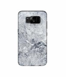 Amazon Brand - Solimo Designer Grayish Marble 3D Printed Hard Back Case Mobile Cover for Samsung Galaxy S8 Plus