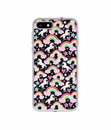 Amazon Brand - Solimo Designer Unicorn Texture UV Printed Soft Back Case Mobile Cover for Micromax Canvas 1 2018