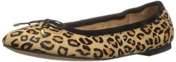 206 Collective Women's Madison Pony Hair Ballet Flat, Leopard, 9.5 B US