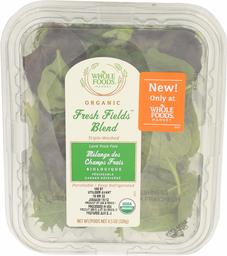 Whole Foods Market, Organic Fresh Fields Blend, 4.5 Oz