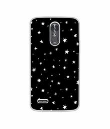 Amazon Brand - Solimo Designer Sperking Stars UV Printed Soft Back Case Mobile Cover for LG Stylus 3