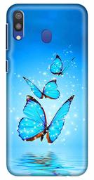 Amazon Brand - Solimo Designer Butterfly Design 3D Printed Hard Back Case Mobile Cover for Samsung Galaxy M20