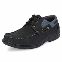 Stanton Men's Black Formal Shoes-10 UK (44 EU) (11 US) (FK/DD-10/BLK)