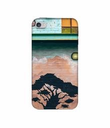 Amazon Brand - Solimo Designer Tree Painting 3D Printed Hard Back Case Mobile Cover for Apple iPhone 4 / 4S