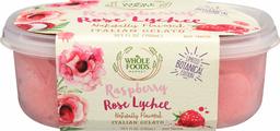 WHOLE FOODS MARKET GELATO ROSE RASPBERRY LYCHEE, 30.4 FZ