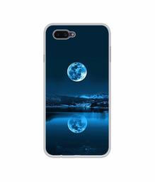 Amazon Brand - Solimo Designer Moon Pattern Print UV Printed Soft Back Case Mobile Cover for Oppo A3S