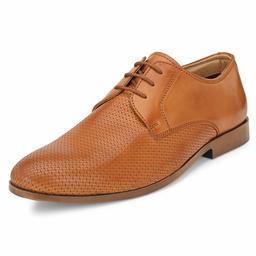 Nubeno Men's TAN Formal Shoes-7 UK (41 EU) (35012)