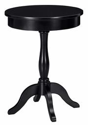 Amazon Brand – Ravenna Home Morley Classic Round Pedestal Side End Table, 20