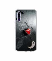 Amazon Brand - Solimo Designer Chinnese Yin and Yang UV Printed Soft Back Case Mobile Cover for Samsung Galaxy A30s