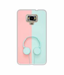 Amazon Brand - Solimo Designer Head Phone UV Printed Soft Back Case Mobile Cover for Samsung Z4