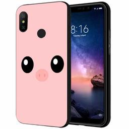 Amazon Brand - Solimo Designer Pig Printed Hard Back Case Mobile Cover for Xiaomi Redmi Note 6 pro (D1252)