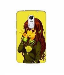 Amazon Brand - Solimo Designer DJ Girl Vector 3D Printed Hard Back Case Mobile Cover for Lenovo Vibe X3