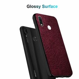 Amazon Brand - Solimo Designer Leather Texture Printed Hard Back Case Mobile Cover for Oppo F9 Pro (D286)