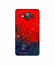 Amazon Brand - Solimo Designer Red Wax Color 3D Printed Hard Back Case Mobile Cover for Samsung Galaxy J7 Duo