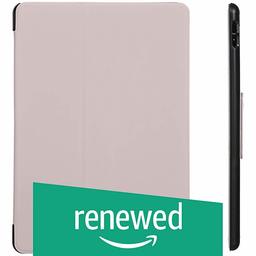 (Renewed) AmazonBasics iPad Pro 2017 Smart Case Auto Wake/Sleep Cover, Pink, 10.5