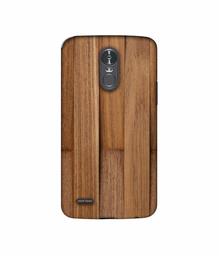 Amazon Brand - Solimo Designer Wooden Art 3D Printed Hard Back Case Mobile Cover for LG Stylus 3