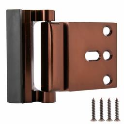 AmazonBasics Door Reinforcement Lock, Oil Rubbed Bronze