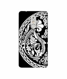 Amazon Brand - Solimo Designer Half Circle Rangoli 3D Printed Hard Back Case Mobile Cover for Lenovo K6 Note