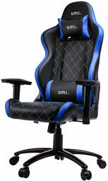 Umi Essentials Gaming Chair Computer Chair Executive Chair Faux Leather Swivel Office Chair Height Adjustable Desk Chair Ergonomic Design with Adjustable Arms and Tilt Function