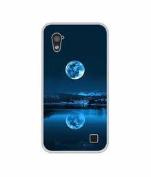 Amazon Brand - Solimo Designer Moon Pattern Print UV Printed Soft Back Case Mobile Cover for Infocus M370i