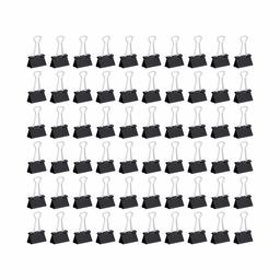 AmazonBasics Binder Clips, Pack of 60 (32 mm)