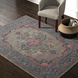 Amazon Brand – Rivet Old World Vintage Persian Area Rug, 5' 3