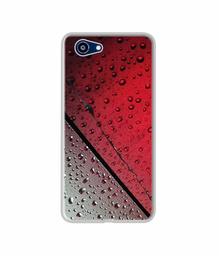 Amazon Brand - Solimo Designer Water Drop On Glass UV Printed Soft Back Case Mobile Cover for Realme 1