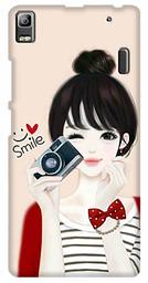 Amazon Brand - Solimo Designer Girl Design 3D Printed Hard Back Case Mobile Cover for Lenovo K3 Note