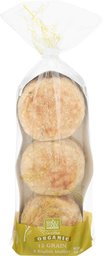 Whole Foods Market, Organic 12 Grain English Muffins, 12 oz, 6 ct