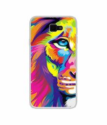 Amazon Brand - Solimo Designer Funny Cat Pattern Print UV Printed Soft Back Case Mobile Cover for Samsung Galaxy J7 Prime