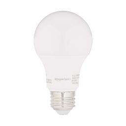 AmazonBasics – Colección de bombillas LED no regulables (renovado), 60 vatios: compatible con CEC, Paquete 6, Blanco Suave