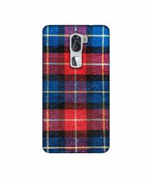 Amazon Brand - Solimo Designer Check Cloth 3D Printed Hard Back Case Mobile Cover for Coolpad Cool1 Dual