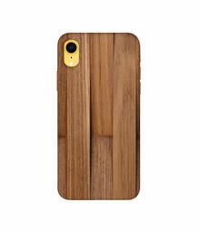 Amazon Brand - Solimo Designer Wooden Art 3D Printed Hard Back Case Mobile Cover for Apple iPhone xr