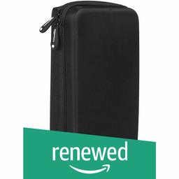 (Renewed) AmazonBasics Universal Travel Case for Small Electronics and Accessories (Black)