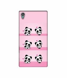 Amazon Brand - Solimo Designer Panda Pattern 3D Printed Hard Back Case Mobile Cover for Sony Xperia Z5 Dual