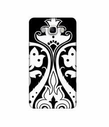 Amazon Brand - Solimo Designer S Shape Rangoli 3D Printed Hard Back Case Mobile Cover for Samsung Galaxy J5 (2016)