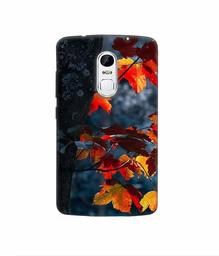 Amazon Brand - Solimo Designer Autumn Leaf 3D Printed Hard Back Case Mobile Cover for Lenovo Vibe X3